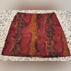 Trixxi Vintage burgundy mini skirt